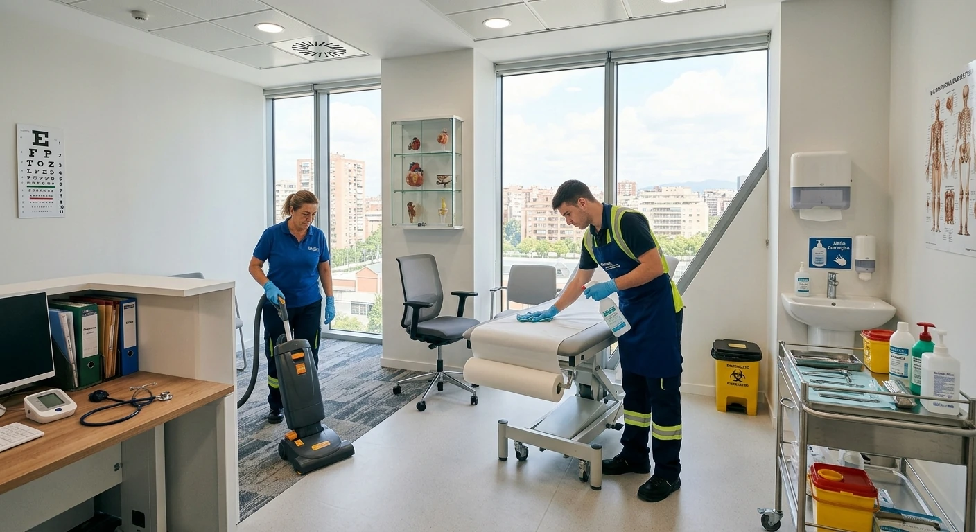 Limpieza profesional centros sanitarios