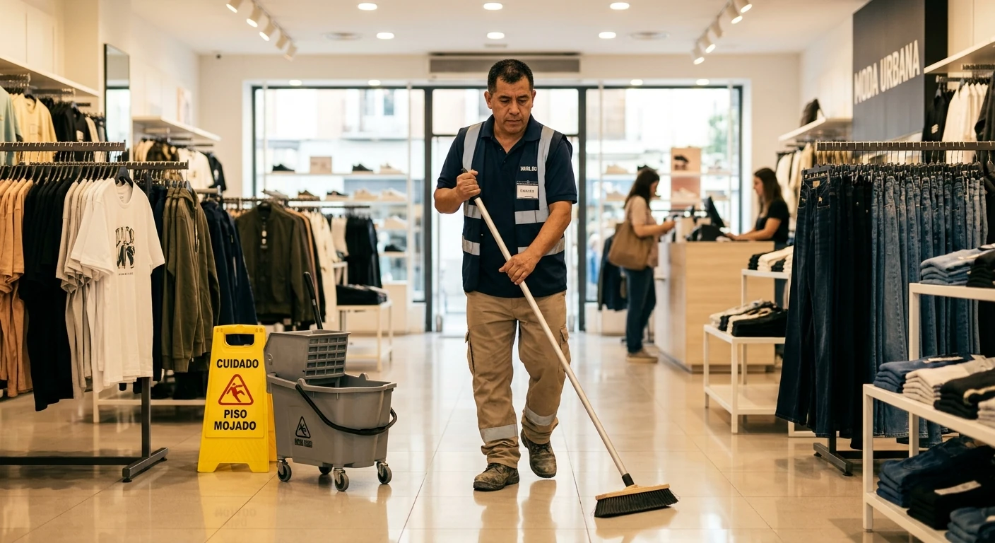Servicios de limpieza locales comerciales